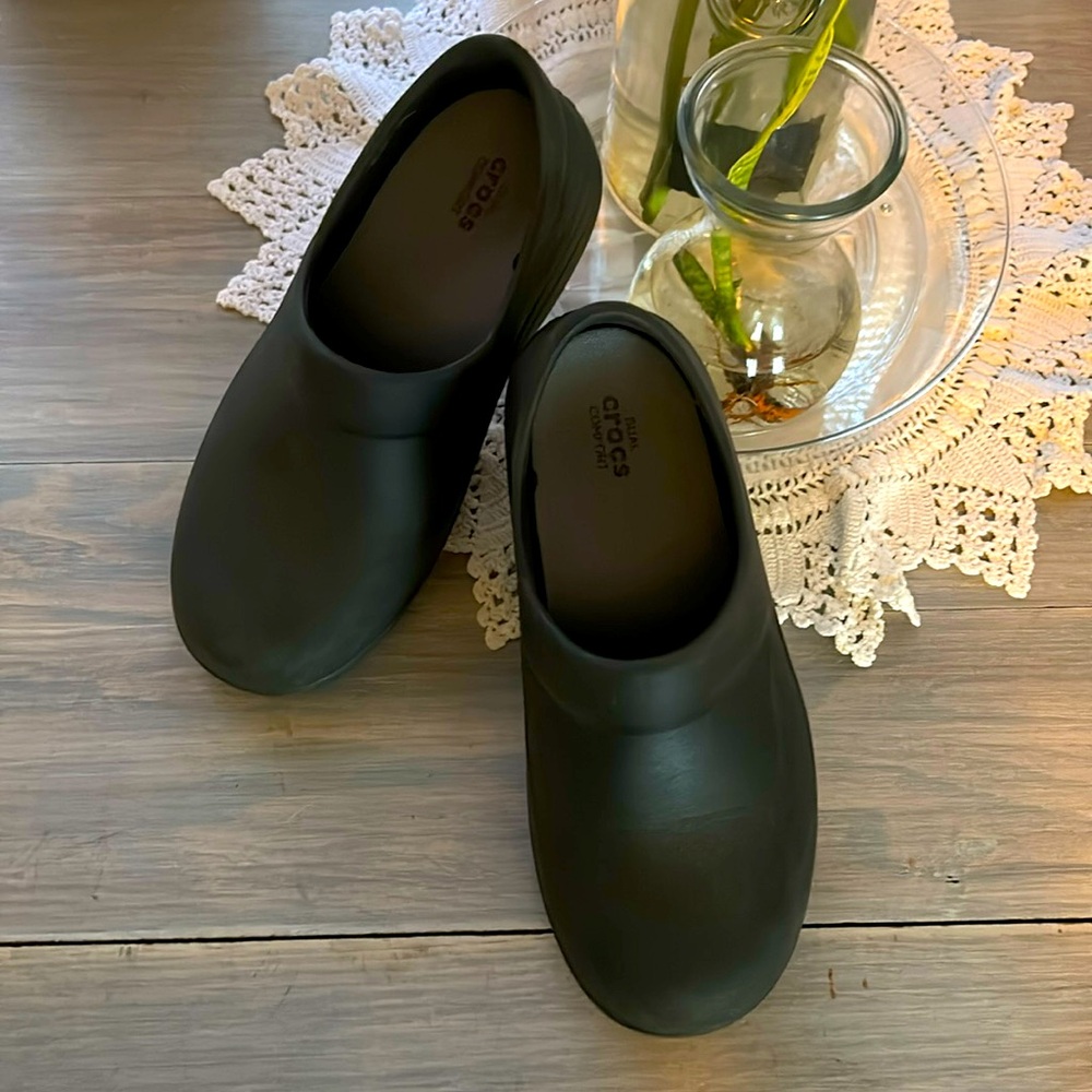 CROCS Black Mules & Clogs